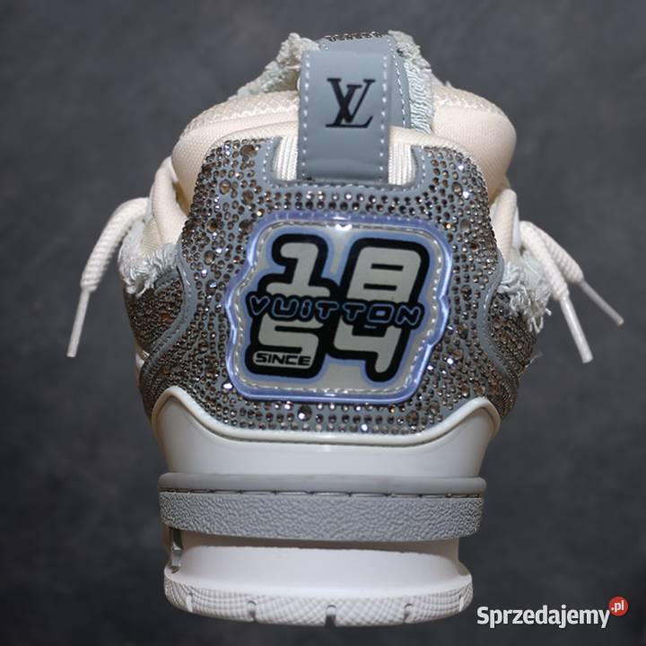 Louis Vuitton LV Skate Swarovski Crystals białe Kiekrz