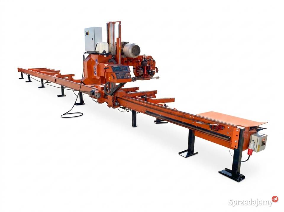 Trak taśmowy WoodMizer LT70 z hydrauliką i Produkcja pomorskie Mojusz