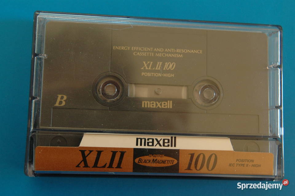 kaseta audio chromowa MAXELL XL II-100 nie nagrane