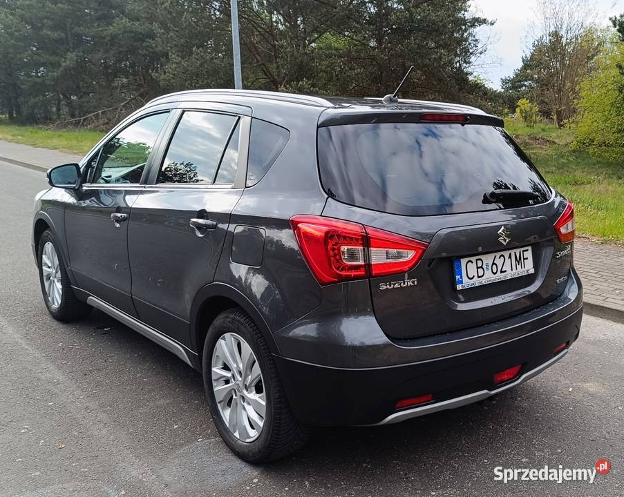 Suzuki SX4 SCross 2017r 10 T Premium 4x4 światła przeciwmgielne kujawsko-pomorskie