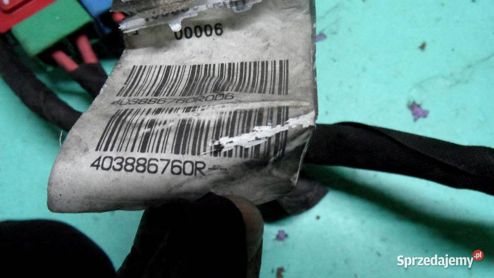RENAULT CLIO III 09r klema 403886760R