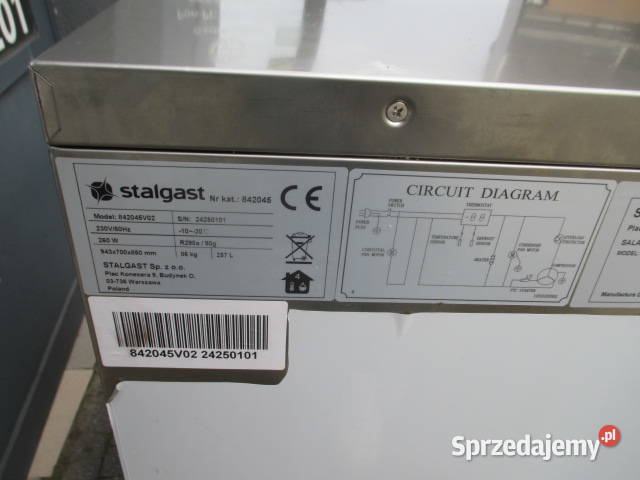 Stół Mroźniczy 2 Drzwiowy NOWY Ostrów Wielkopolski sprzedam