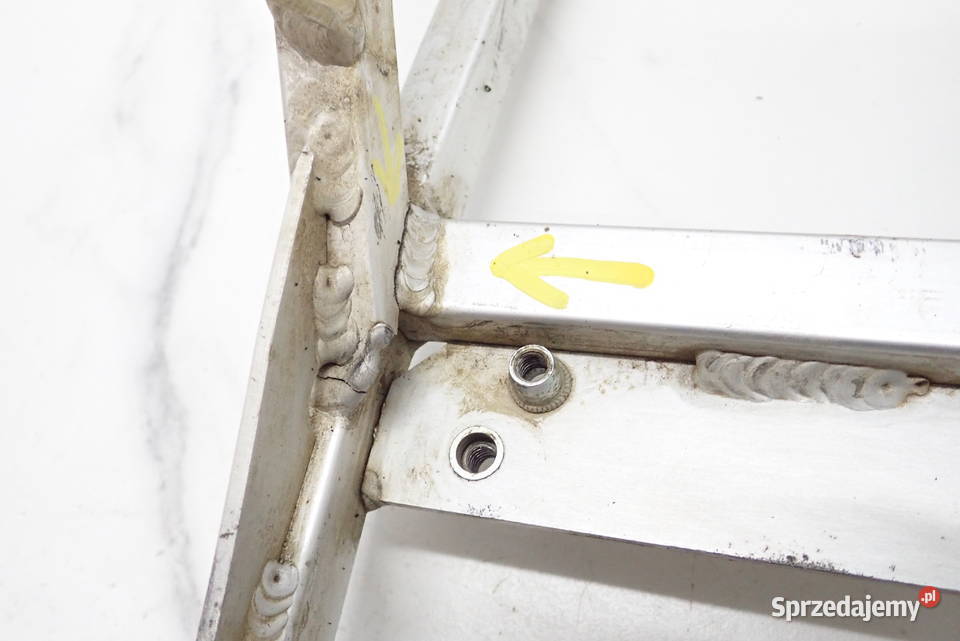 Stelaż Ramy Tył Subframe Uszkodzony SHERCO 250 lubuskie Strzelce Krajeńskie