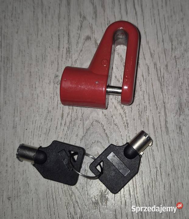 Blokada tarczy hamulcowej zapięcie kłudka sprzedam