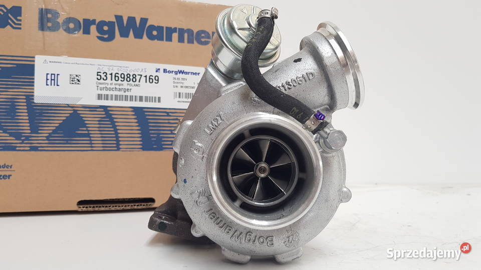 Turbosprężarka BorgWarner KKK 53169707142 mazowieckie Siedlce