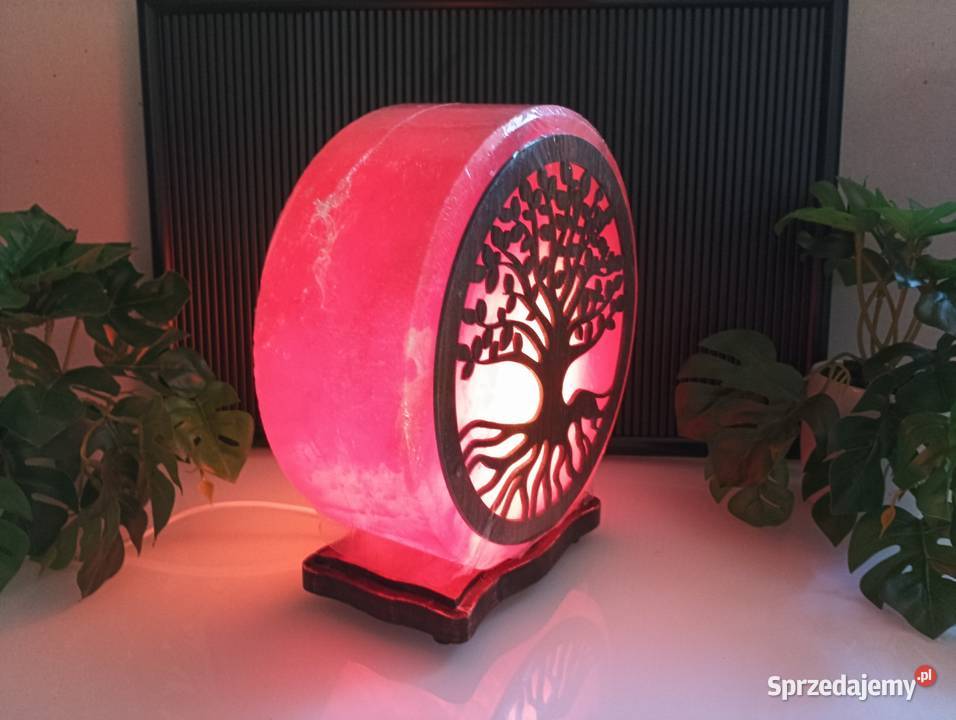 Himalajska lampa solna drzewo życia Lampy stołowe i nocne Trzcianka sprzedam