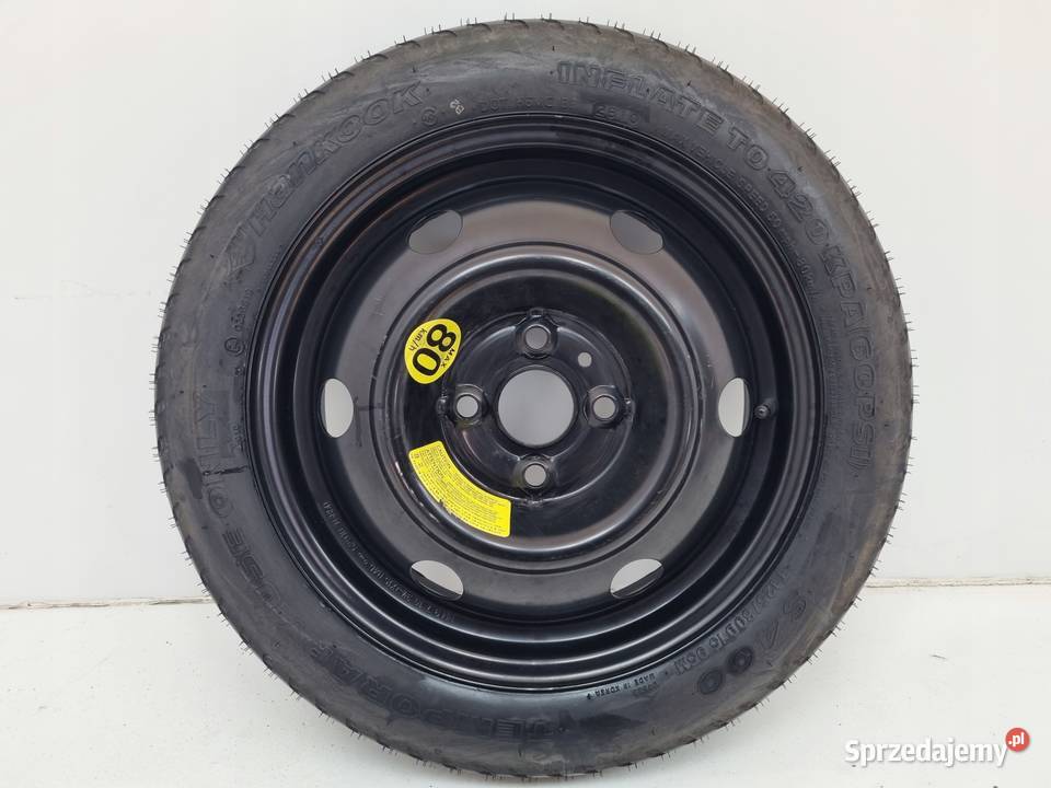 KOŁO DOJAZDOWE Kia Rio II Hyundai i20 12580 D15 Chełm