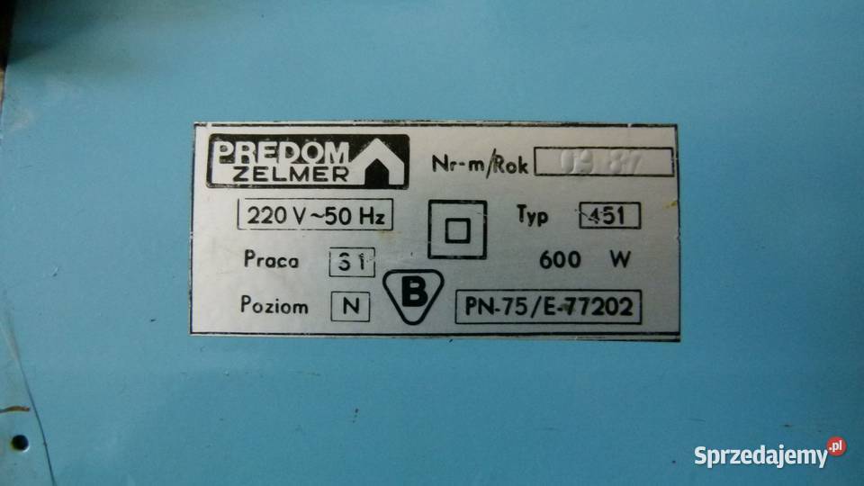 Odkurzacz Predom Zelmer 451 jamnik SPRAWNY lubelskie Zamość