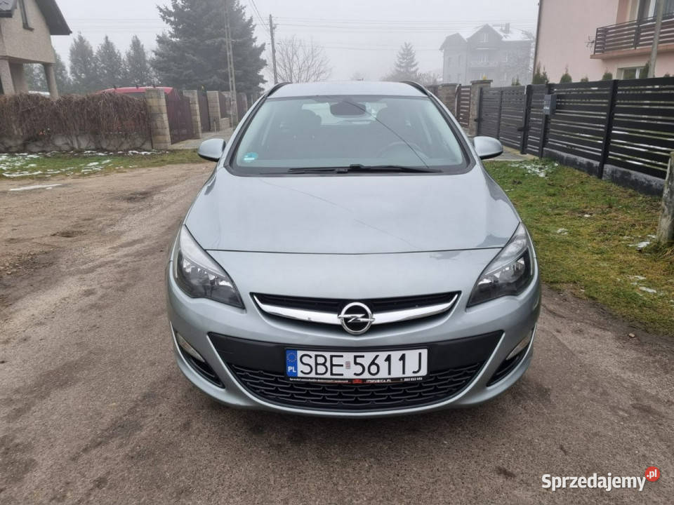 Opel Astra 14 Turbo Navi Alu 17 Lift manualna Samochody osobowe Wojkowice Kościelne