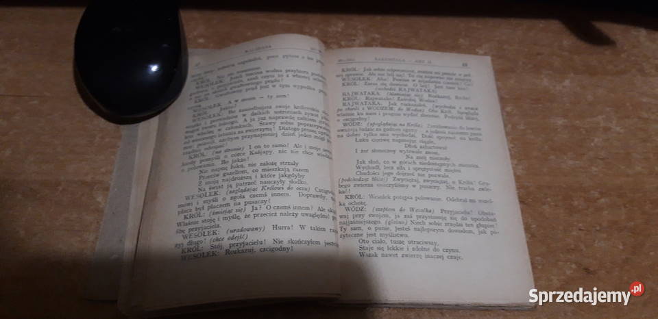 ŚAKUNTALA CZYLI PIERŚCIEŃ FATALNY KALIDASA Antykwariat Iwno sprzedam