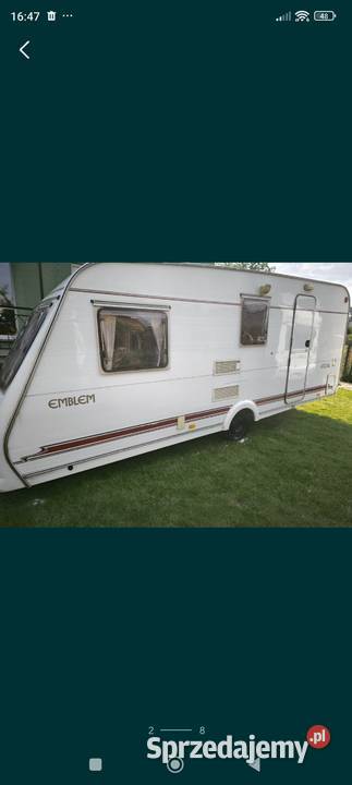 Przyczepa kempingowa Kempingowe dolnośląskie Krzyżowa