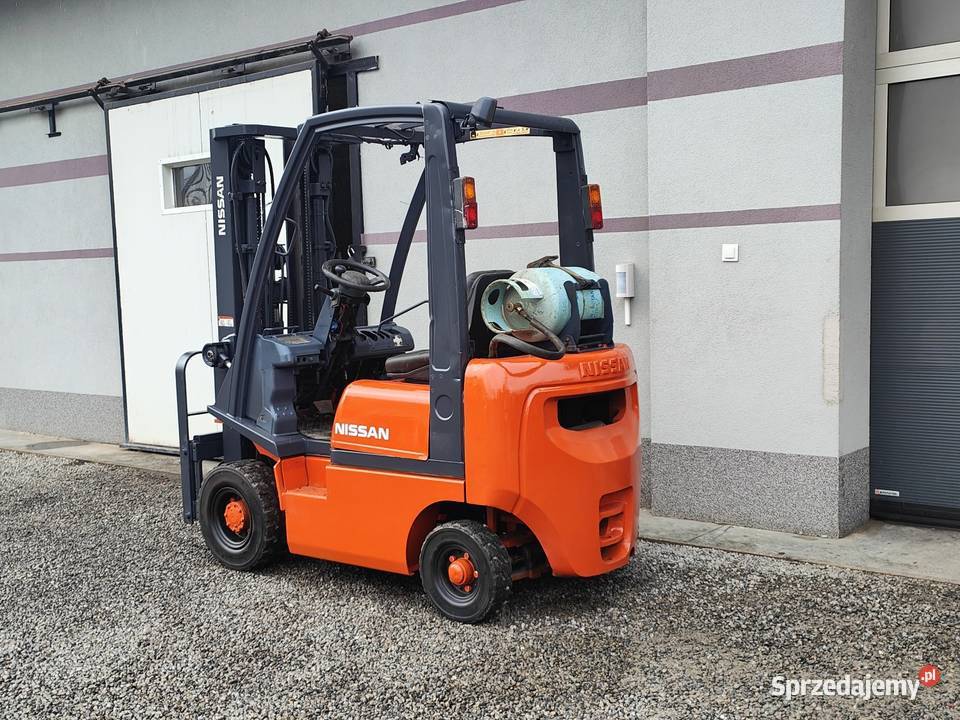 Wózek Nissan FG15 LPG 15T Triplex 47m Wolny Skok Wózki widłowe Sandomierz