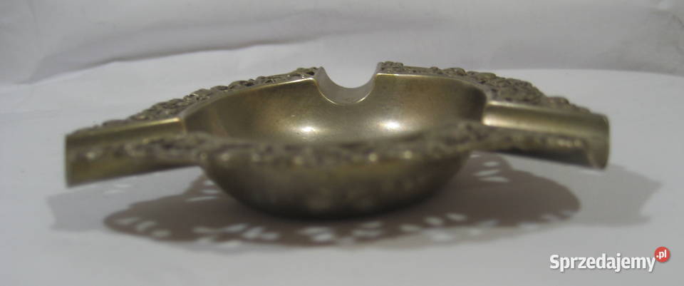 Stara Popielniczka Srebrna Warszawa