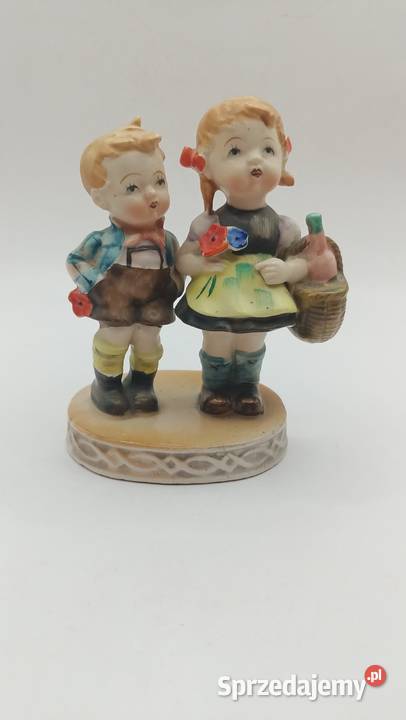 Figurka porcelana Dzieci brat i siostra Japonia Zamość