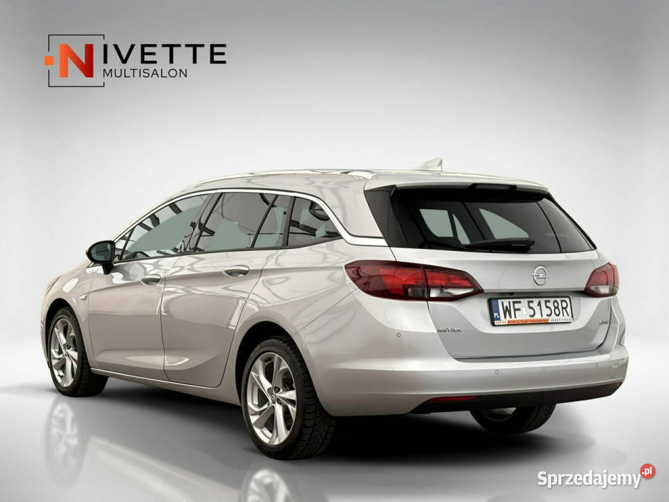 Opel Astra 16 DTH SS136 Dynamic Salon FakturaVat srebrny Astra mazowieckie Warszawa
