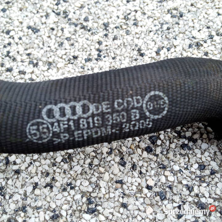Audi A6 C6 24 V6 Przewód nagrzewnicy Wąż wody Dębica