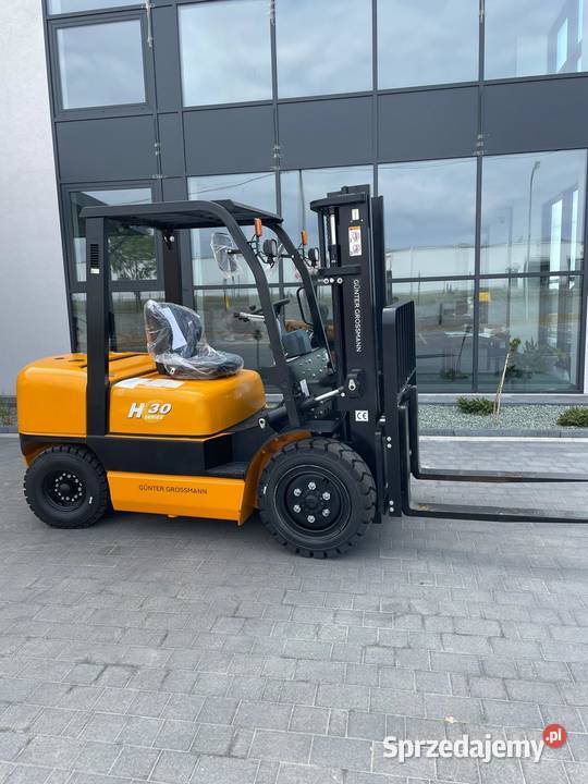 Wózek widłowy 3T triplex diesel nowy 2023 Poniatowa