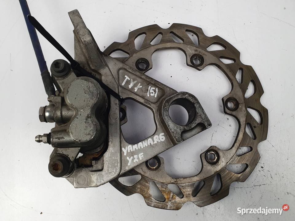 TYLNY ZACISK HAMULCOWY TARCZA TYŁ Yamaha YZFR6 lubelskie Chełm