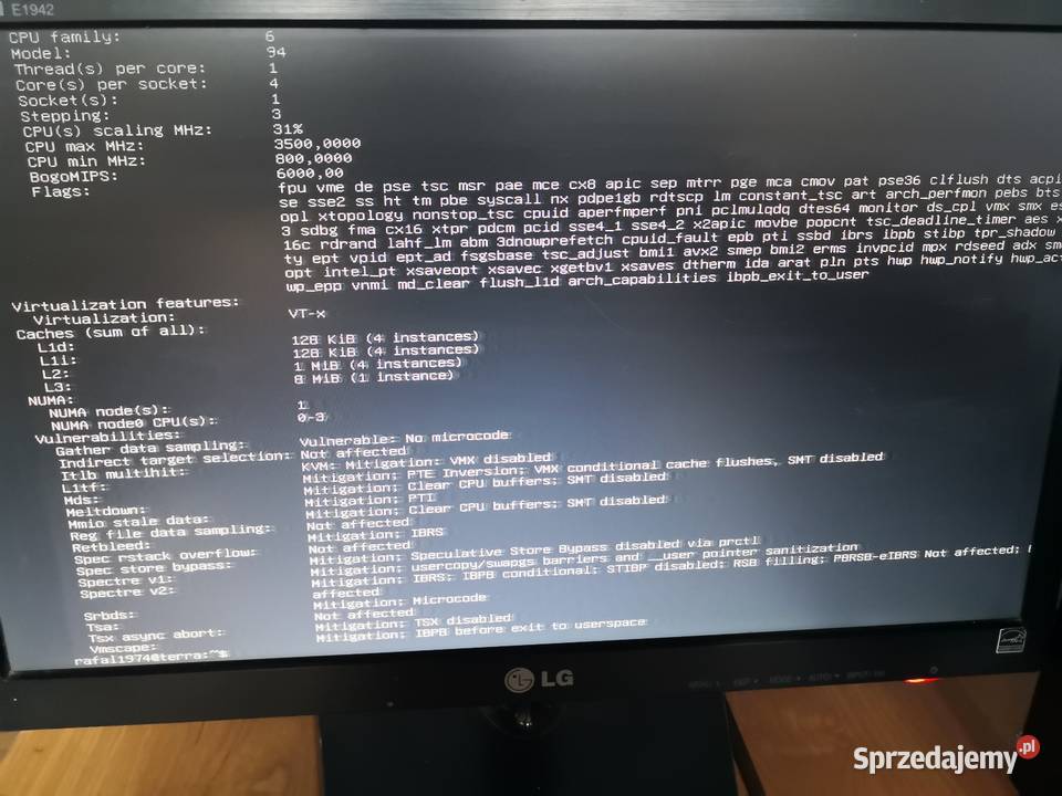 Serwer Terra model R5167315 Xeon E3 1220V5 16gb