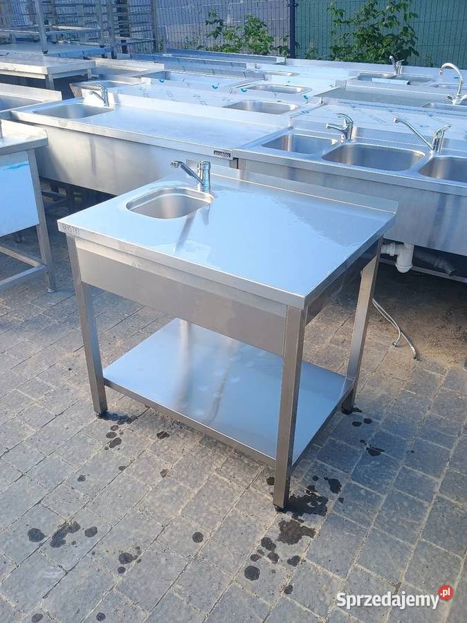 Zlew Gastronomiczny 1 komorowy 90x70 małopolskie Piekielnik