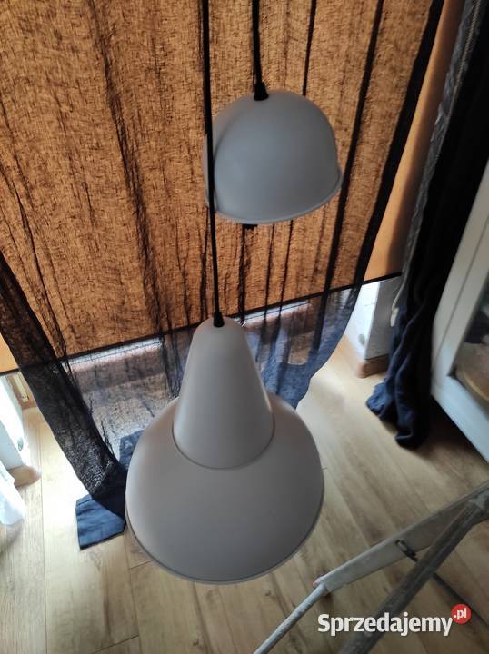 Lampa wisząca regulowana biała Legnica