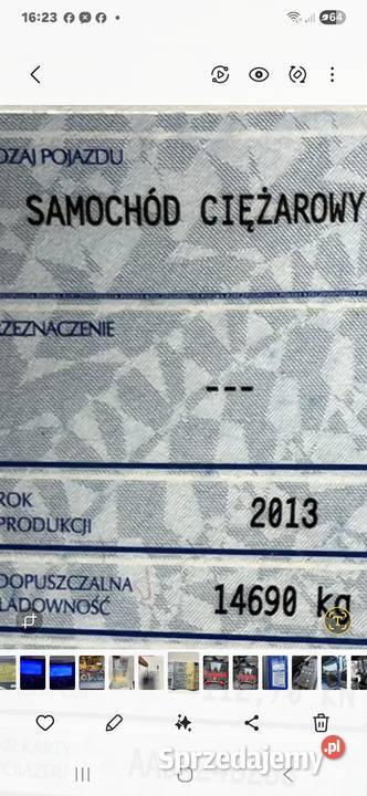 Daf CF palfinger pk 1100k 130000cm3 Hryniewicze