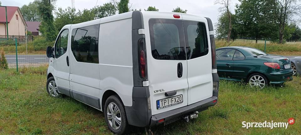 Opel Vivaro brygadówka stan B bez rdzy Łyczba