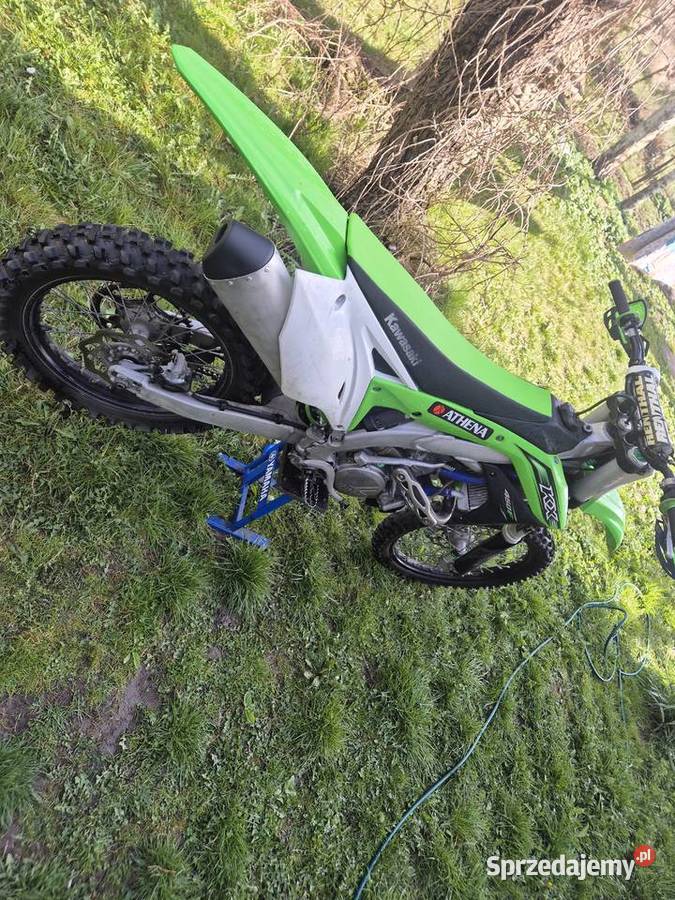 Kawasaki kx450f 2017 Rok produkcji 2017 Kawasaki Ciepielów sprzedam