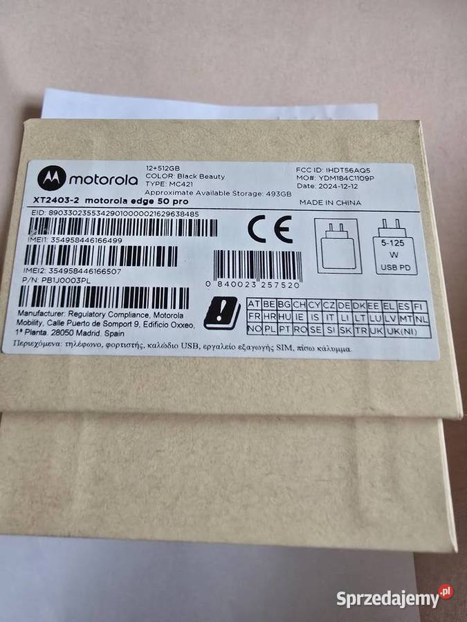 Motorola Eadge 50 PRO Rzeszów