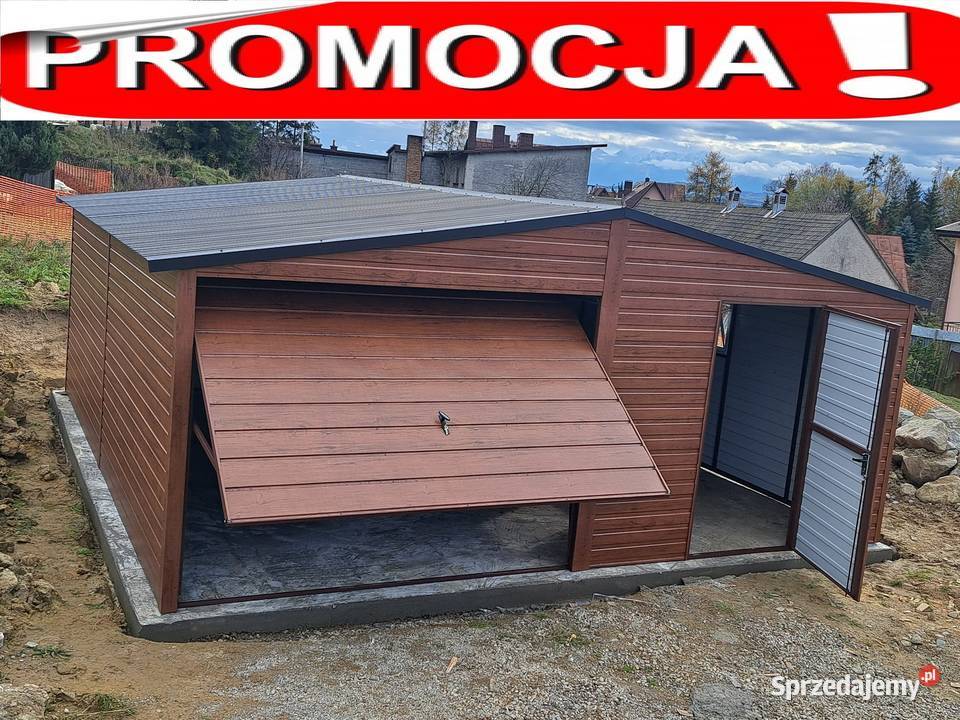 Garaże blaszane Premium profil zamknięty Kraków