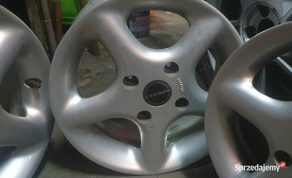 4x 14 4x1143 ET 38 6JX14H2 Alufelgi BORBET Średnica 14" Pobiedziska