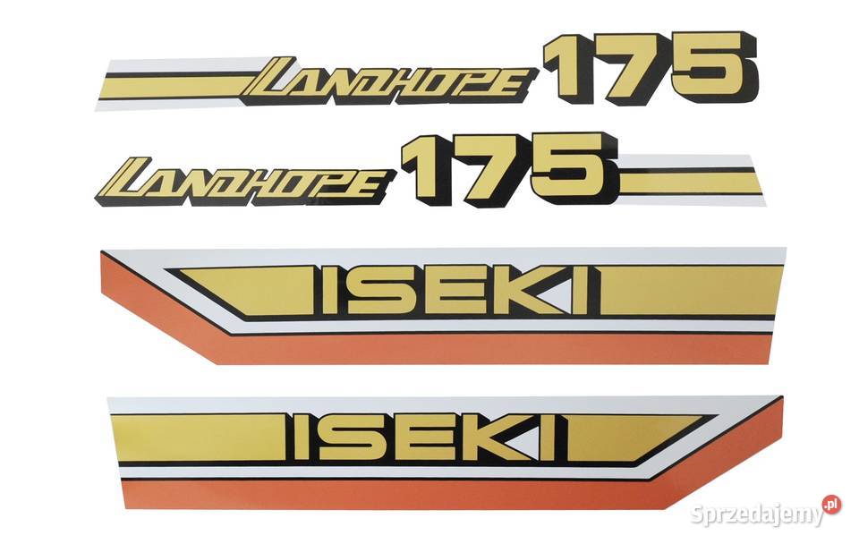 Naklejki Iseki TU175 podkarpackie