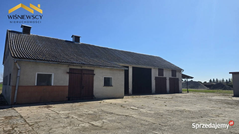 Dom z zabudowaniami działka 5300m Kościeleczki mieszkalny