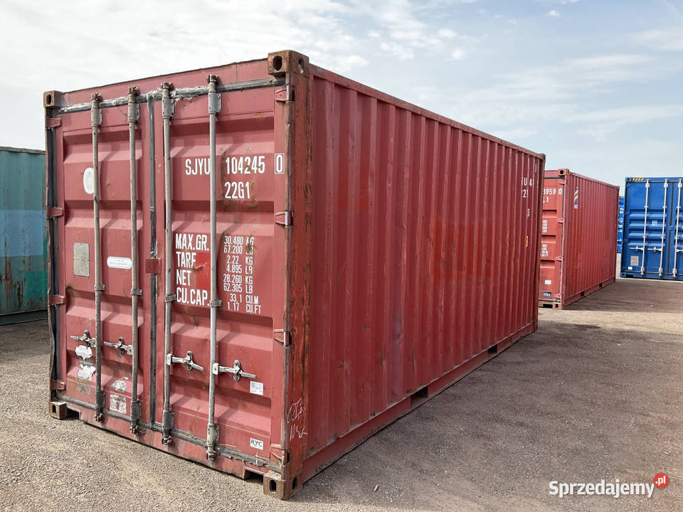 Kontener morski magazynowy 20DV 6 metrowy Łomża
