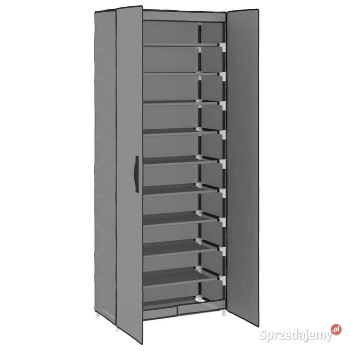 Szafka na buty szara 60x30x166 materiałowa Warszawa sprzedam