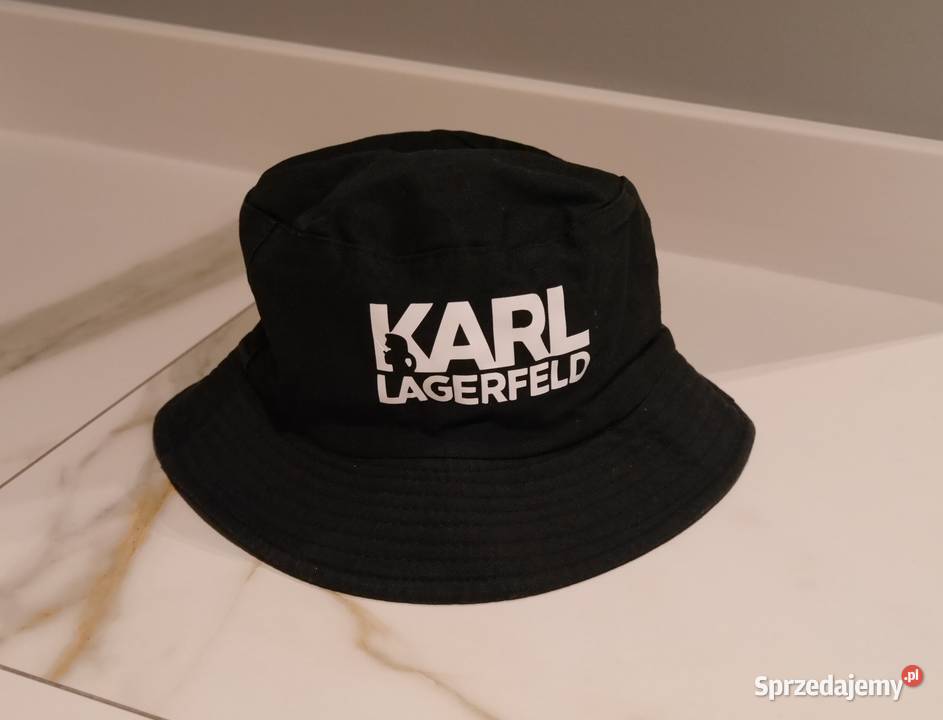 Karl Lagerfeld świetny kapelusz nowy Wrocław