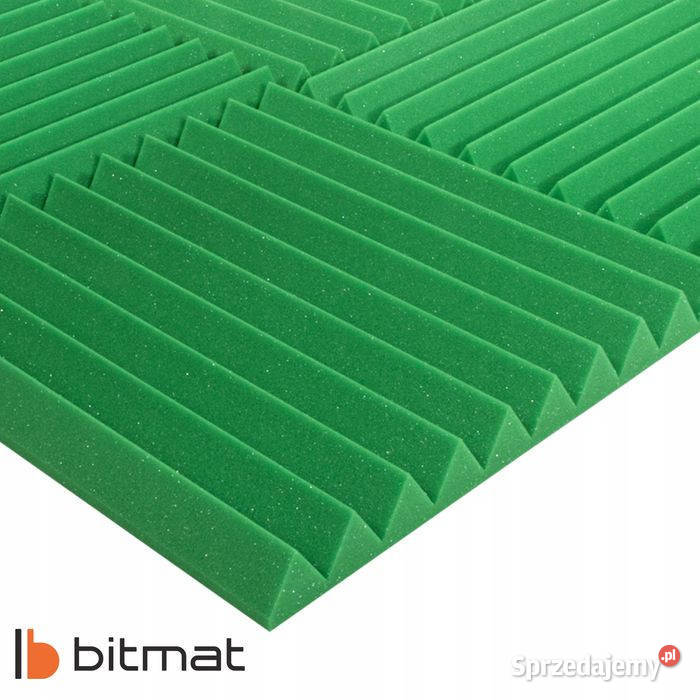 Panel Akustyczny klin kolor zielony 50x50x5 Łąki sprzedam