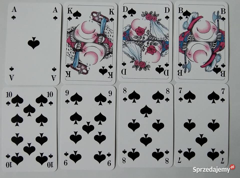 Karty do gry w skata śląskie Żory