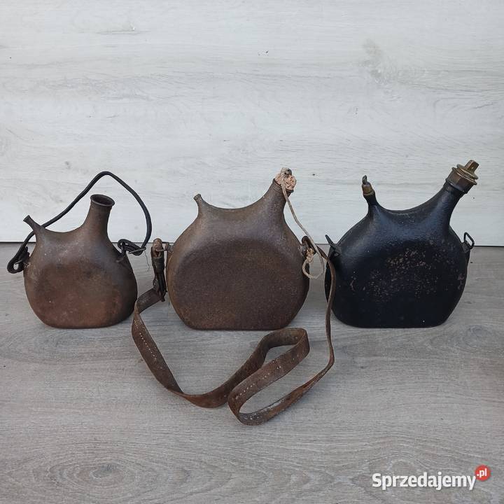 Stara wojskowa manierka I Wojna Światowa Warszawa