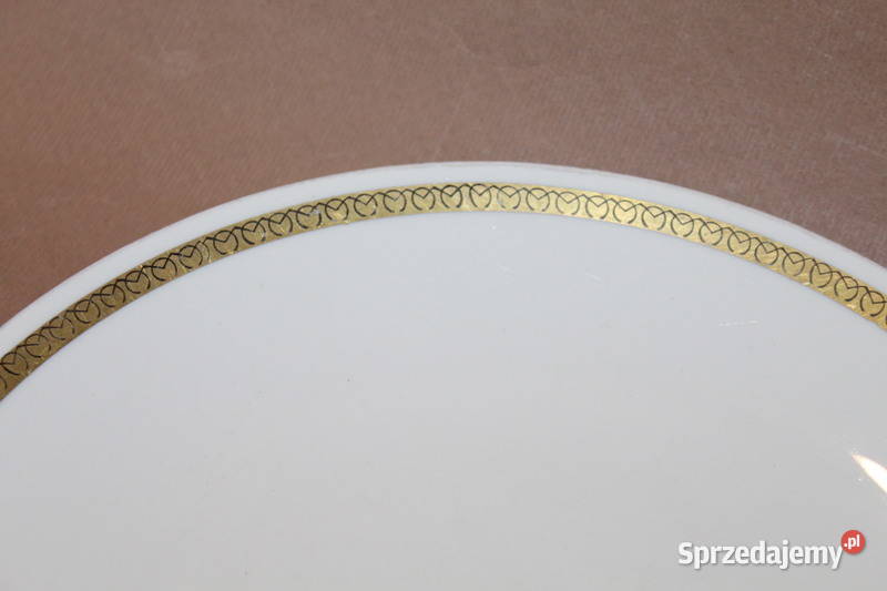 Talerz patera Rostrand lata 50 te XX w 302 Porcelana i szkło
