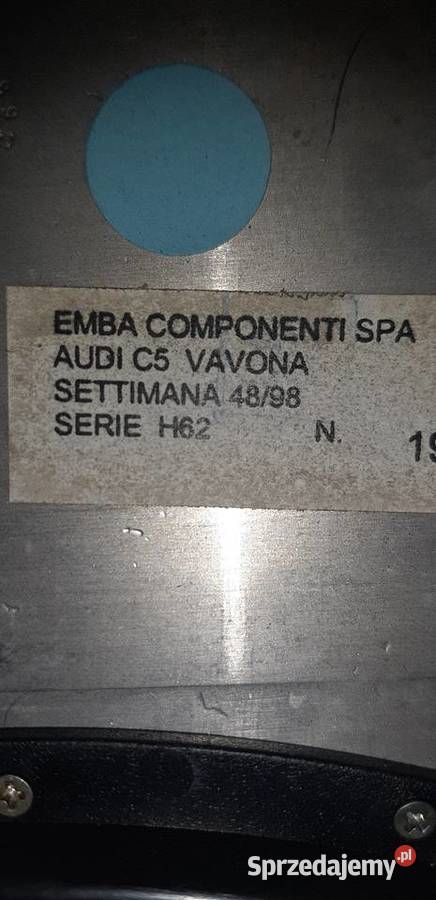 Dwekory audi a6 c5 Rok produkcji 1999