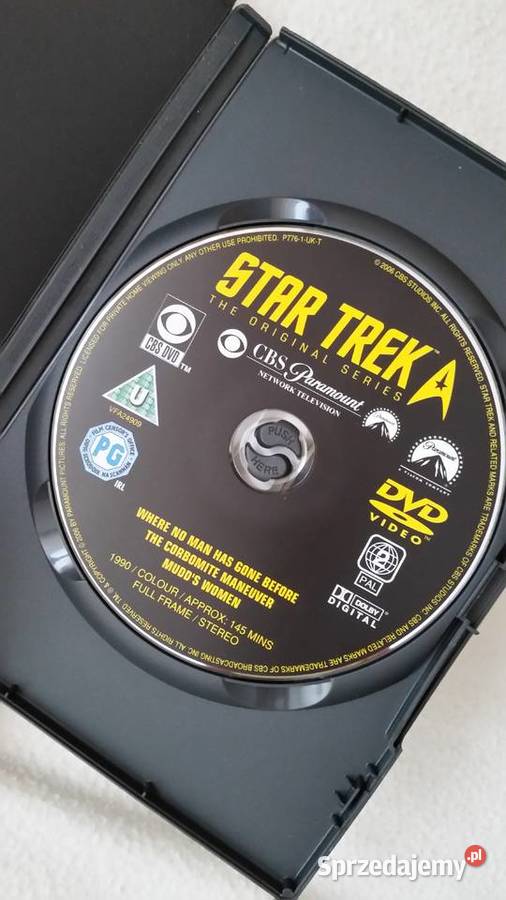 Star Trek The Original Series 1966 DVD Video Puławy