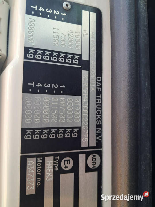 DAF xf 480 Komorniki