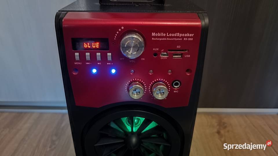 Głośnik bluetooth speaker sd pendrive itp