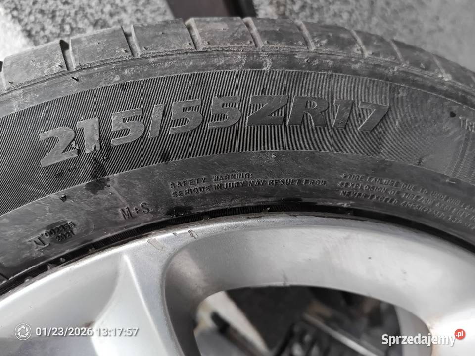 Koła 17 Peugeot 5x108 Opony 2024 Śruby Farad Zabrzeg