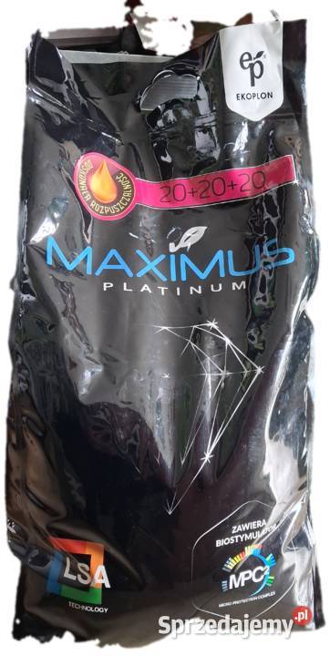 MAXIMUS PLATINUM 202020 15 nawóz dolistny Koryczany