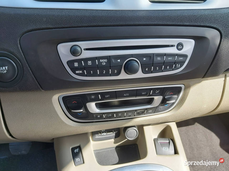 Renault Scenic 15DCI zadbane wnętrze III klimatyzacja