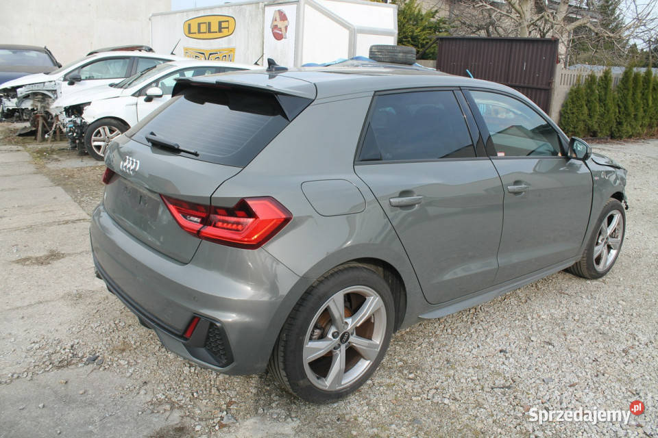 Audi A1 Sportback GB 2019 uszkodzony A1 Ostrów Wielkopolski