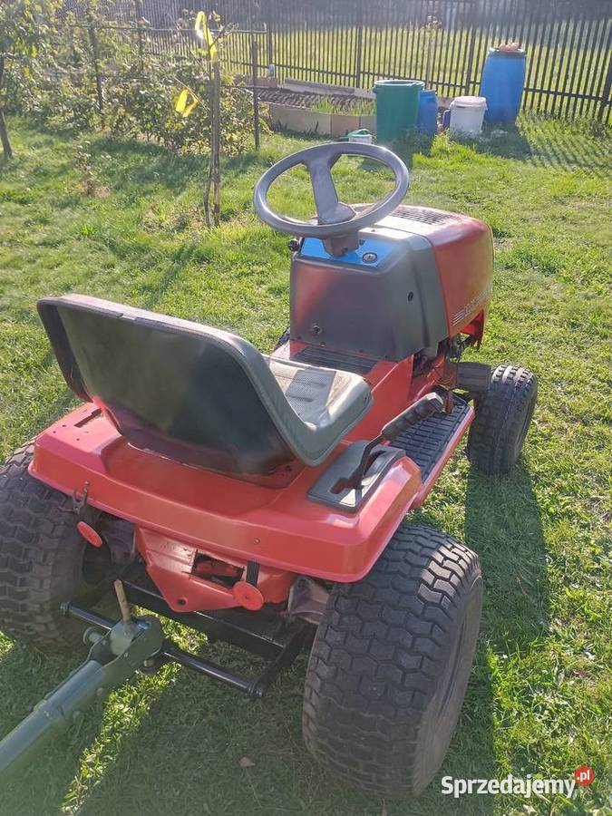 Zestaw ogrodniczy ciągniczek ALKO z przyczepką Chrzanów