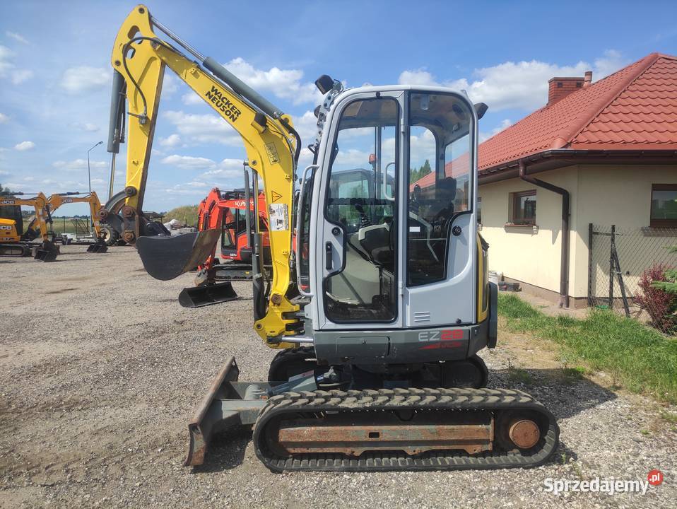 Minikoparka Neuson Wacker EZ 28 VDS 2017r Ryżki sprzedam
